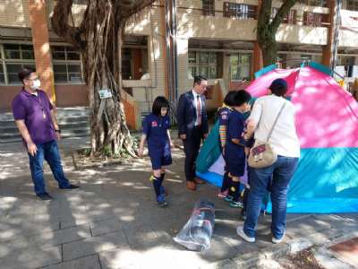 1100224童軍第一次團集會（蒙古包帳篷搭建+戲劇表演劇本創作）